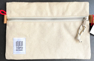 Topo+Glade Canvas Accessory Bag